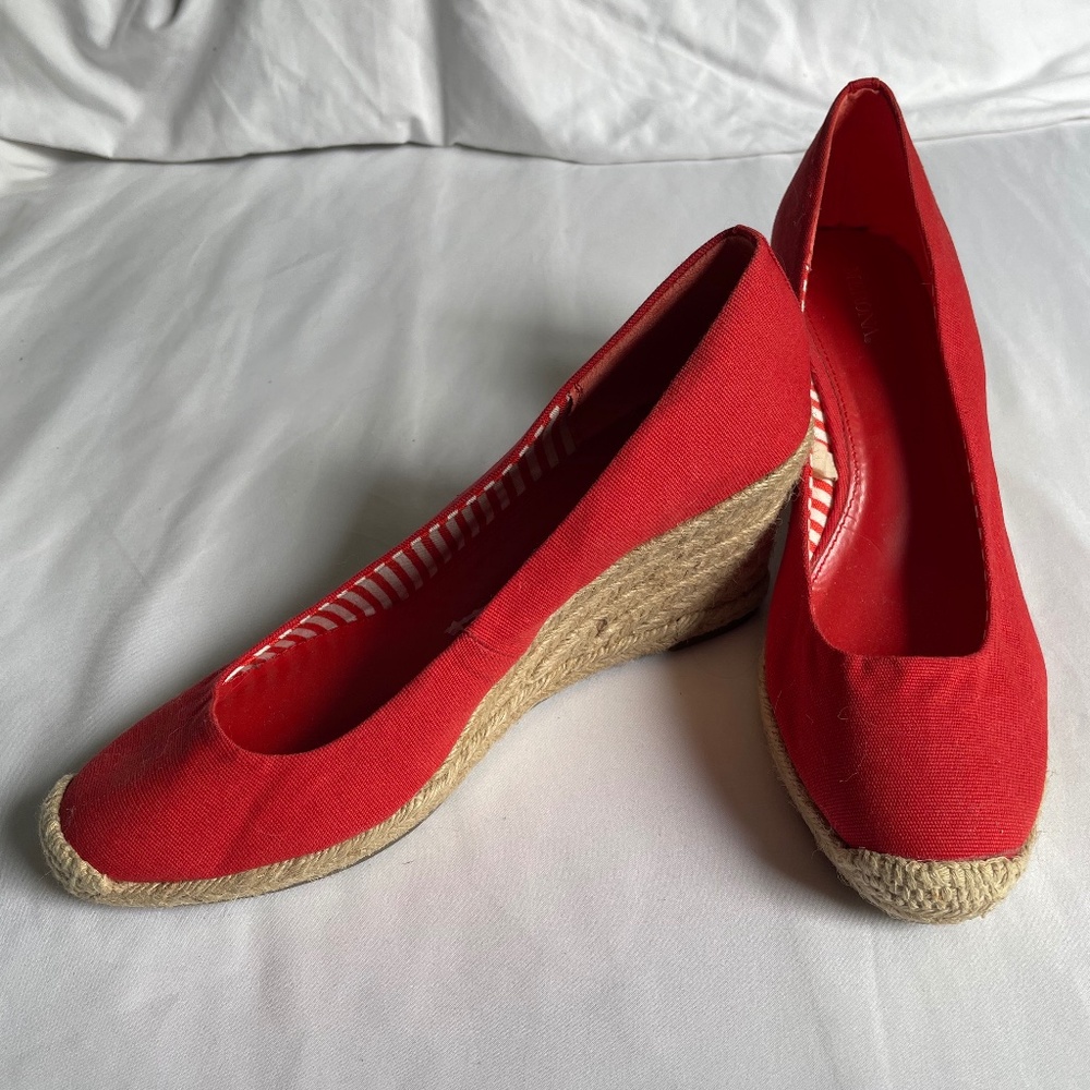 Merona - 3 inch Red Wedge Heel
